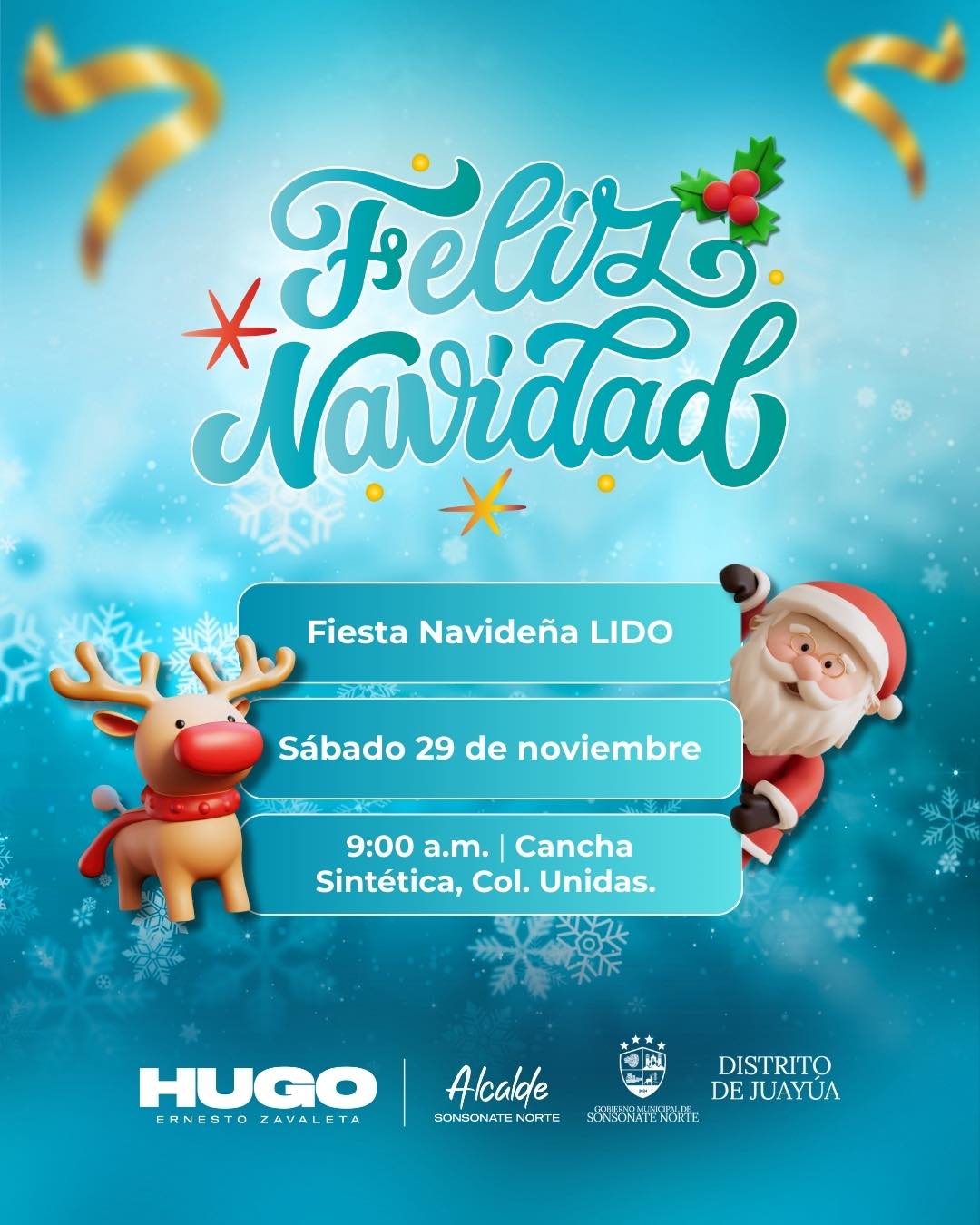 Fiesta Navideña LIDO 🎁✨