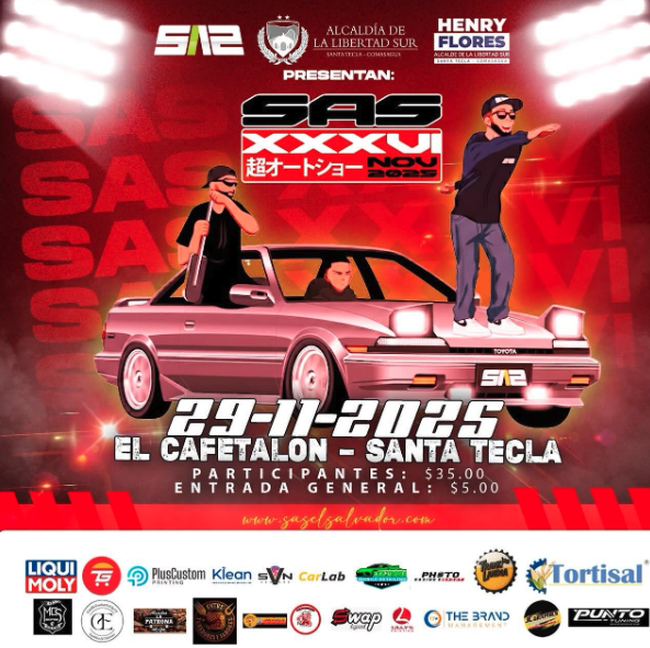 CAR SHOW EN SANTA TECLA