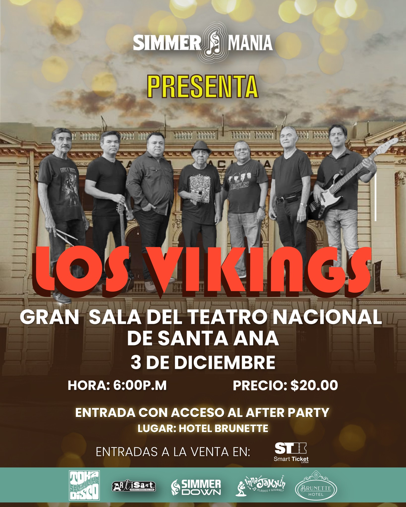 image of 🎸 SIMMER MANIA PRESENTA: LOS VIKINGS EN VIVO 🎸 