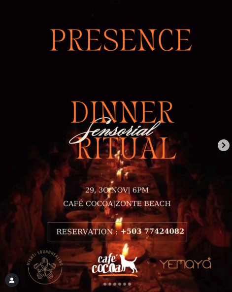 Dinner Sensorial Ritual