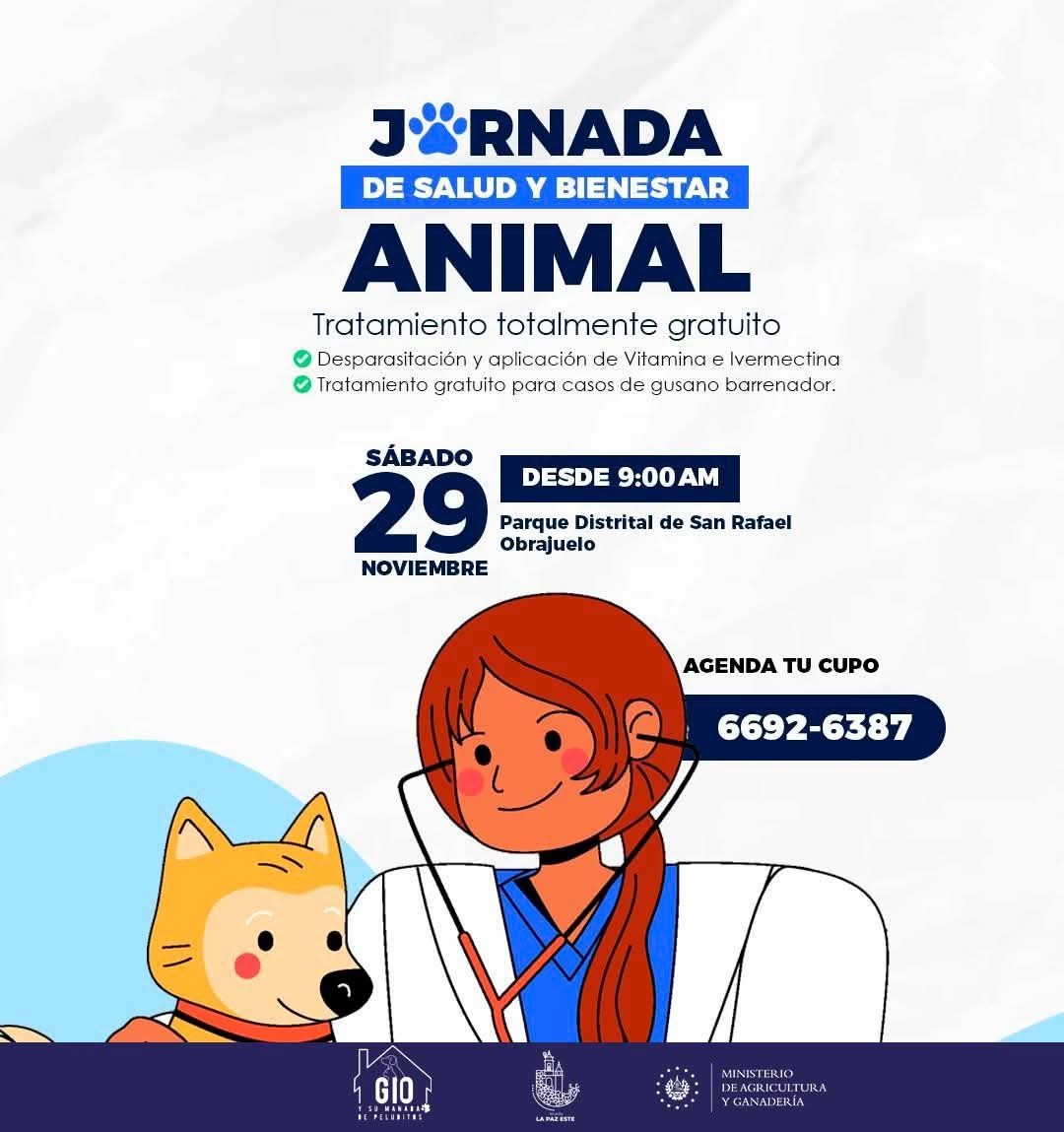 🐾 Jornada de Salud y Bienestar Animal 🐾