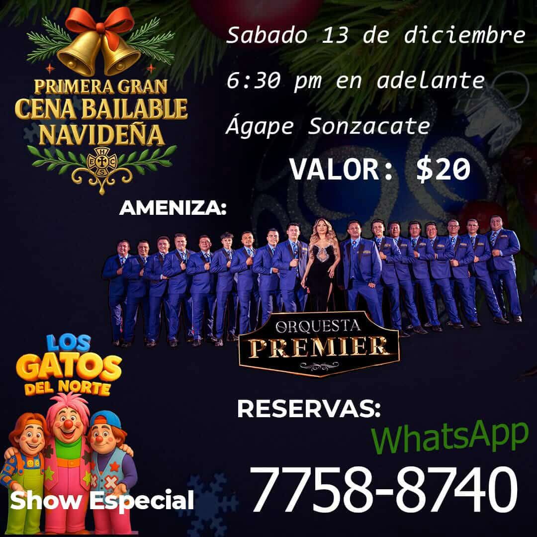 Cena Bailable Navideña