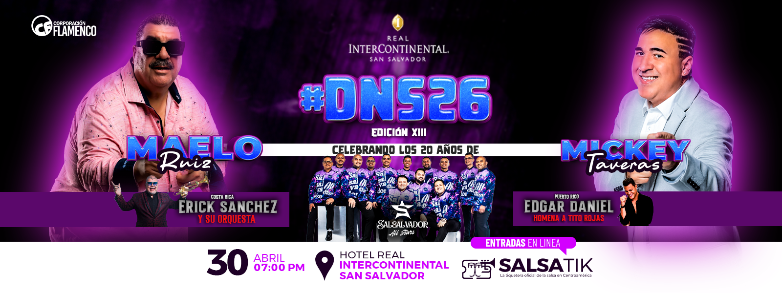 DNS26 Edicion XIII Junto A Maelo Ruiz Y Mickey Taveras