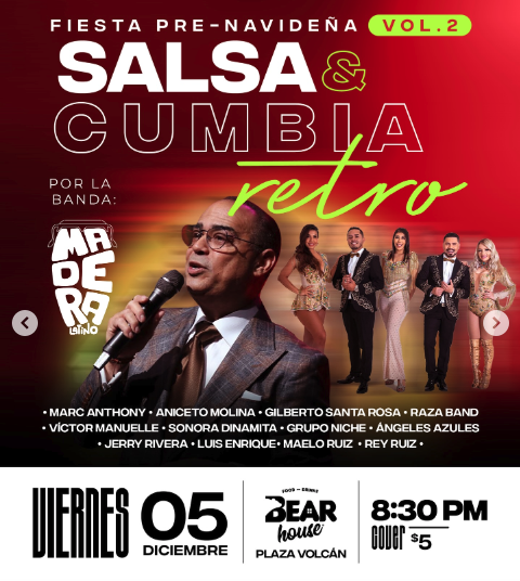 FIESTA PRE-NAVIDEÑA VOL.2 SALSA & CUMBIA RETRO