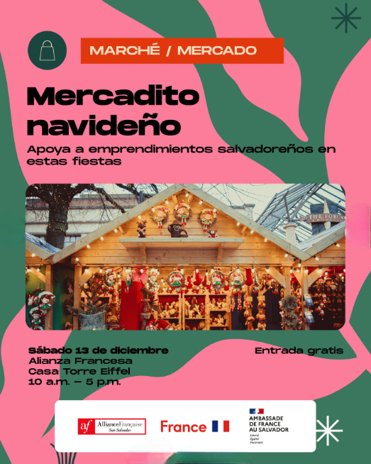 🎄 Mercadito Navideño en la Alianza Francesa 🎁