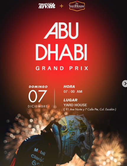 image of PROYECCION DE : ABU DHABI GRAND PRIX