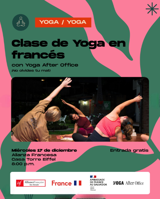🧘‍♀️ Clase de Yoga en Francés 🇫🇷