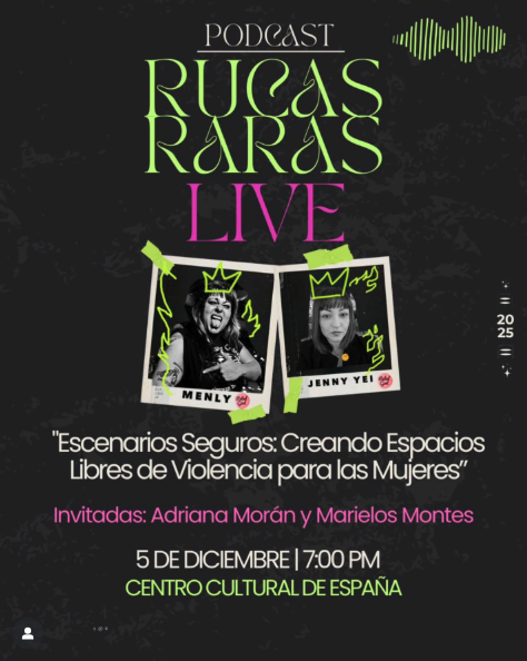 🎙️ Rucas Raras vuelve al CCESV para cerrar el año en vivo