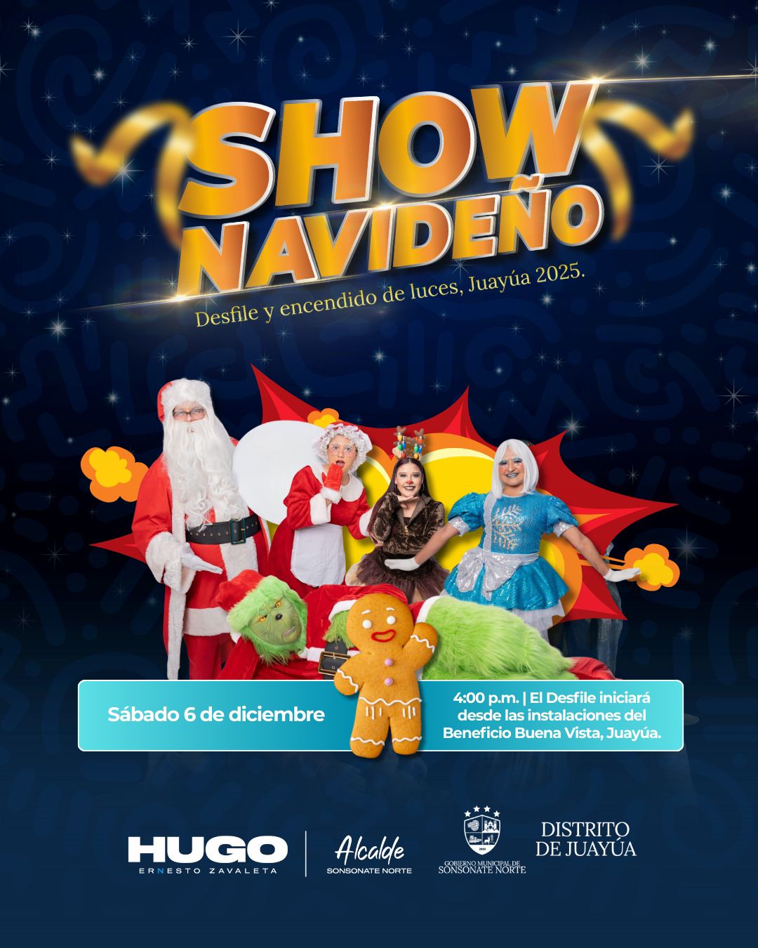 🎄✨ ¡SHOW NAVIDEÑO EN JUAYÚA! ✨🎄