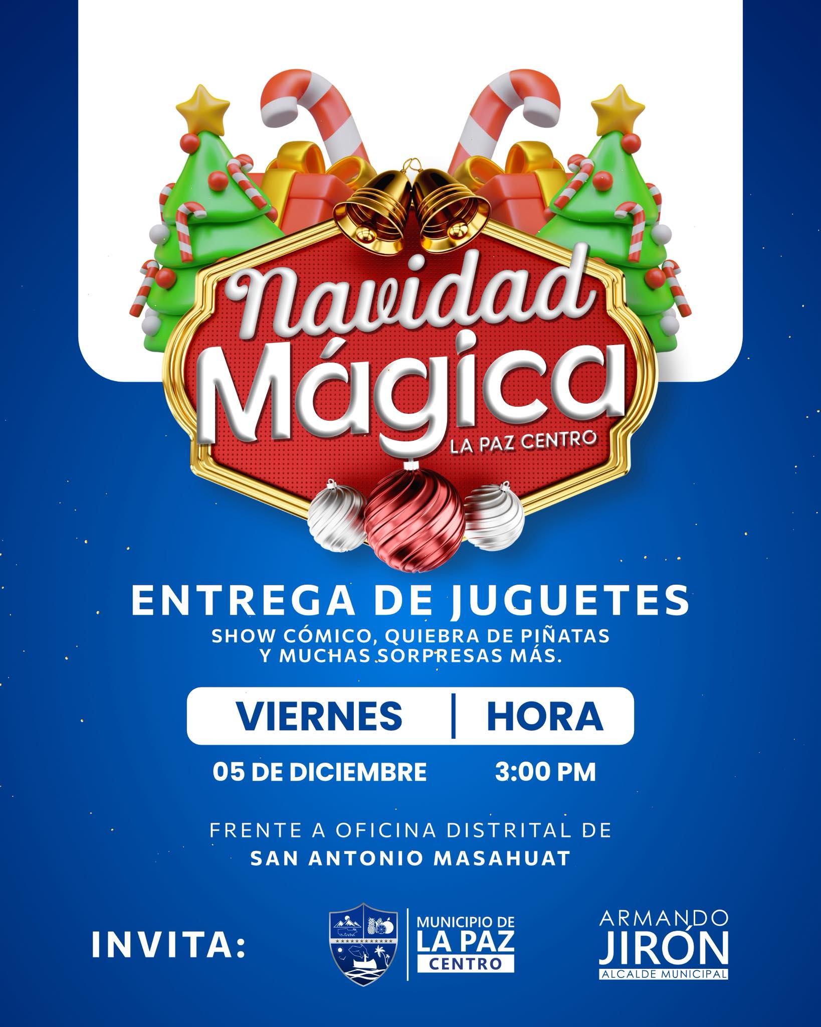 🎄✨ ¡Navidad Mágica en La Paz Centro! ✨🎄