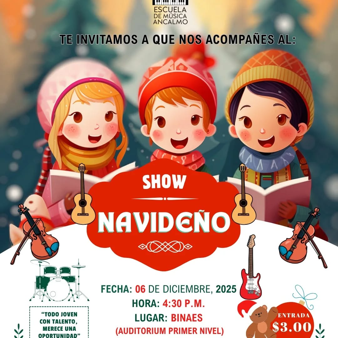 🎄 SHOW NAVIDEÑO - ESCUELA DE MÚSICA ANCALMO 🎶