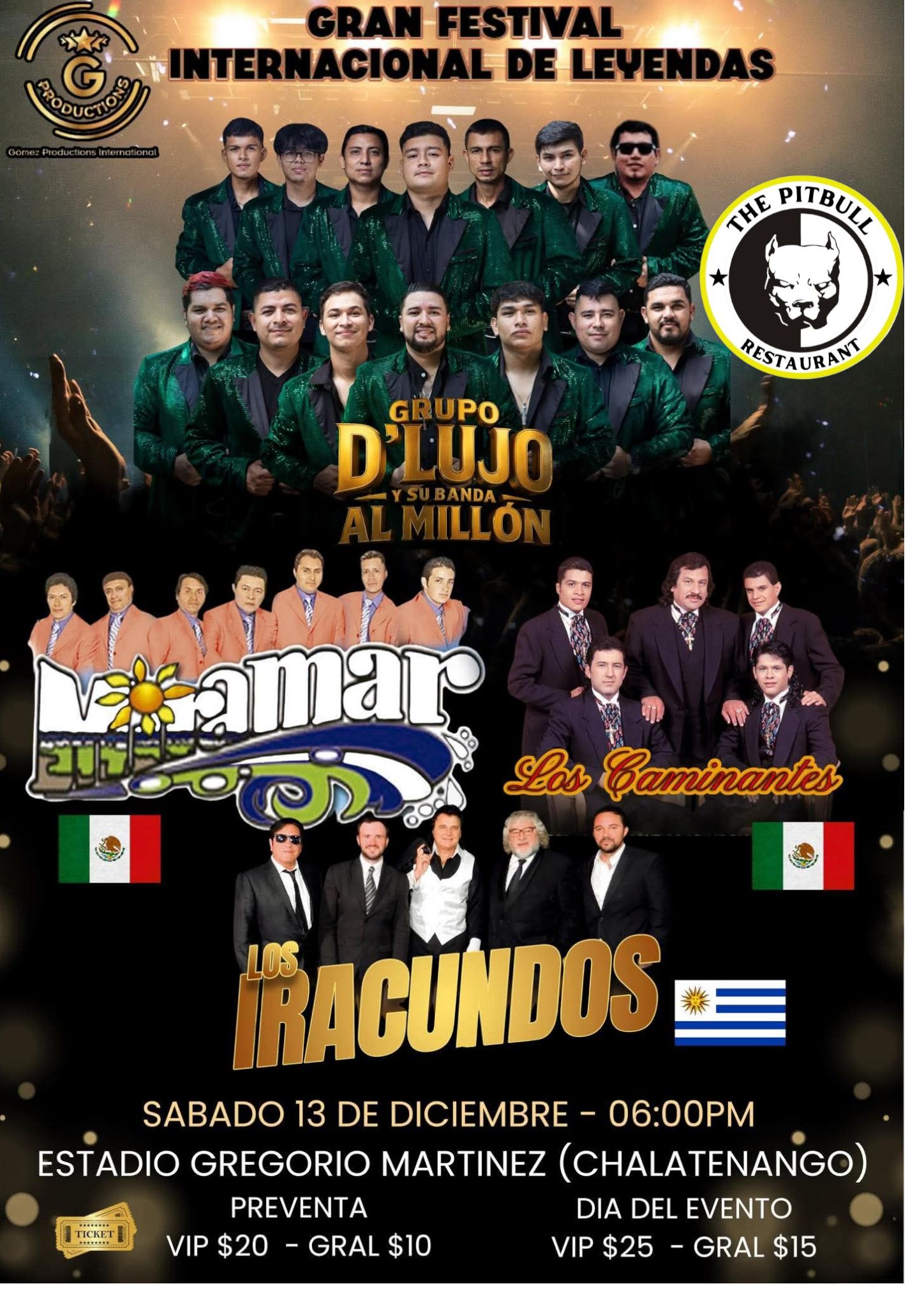 🎶 Gran Festival Internacional de Leyendas 🎶