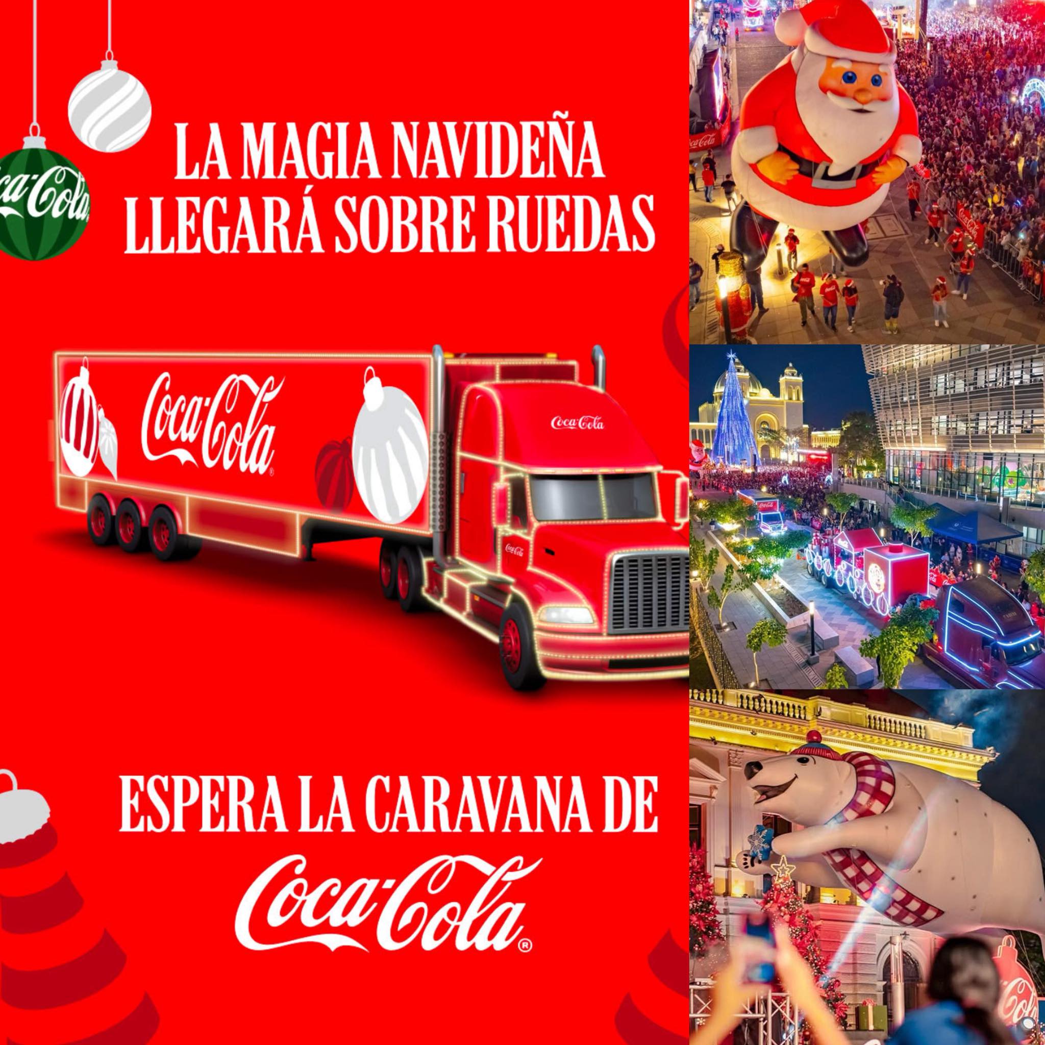 Desfile Navideño De Coca Cola En El Salvador 2025