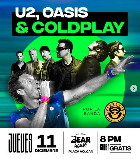 Tributo U2, Oasis & Coldplay ( ACÚSTICO ) 