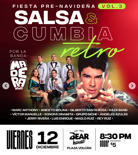 Fiesta Pre-Navideña Salsa & Cumbia Retro Vol.3