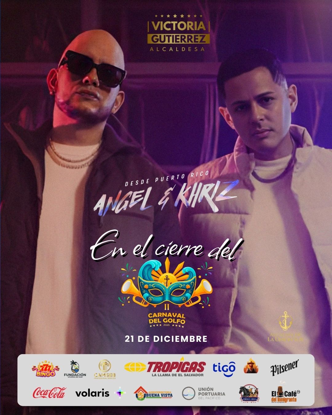 Concierto De Khriz & Angel En El Salvador