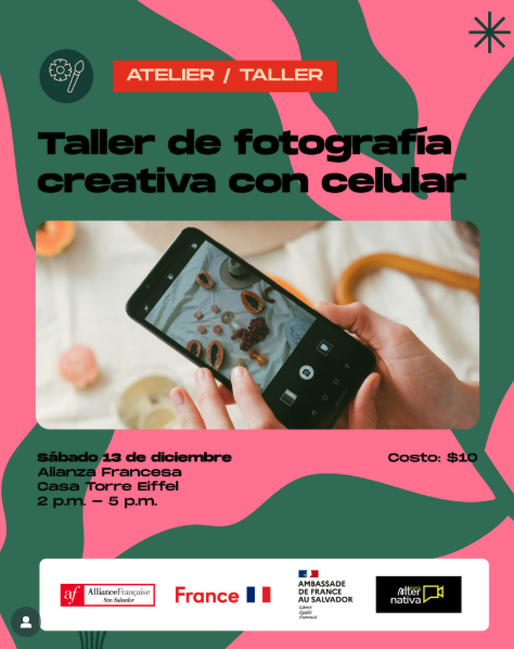 Taller de fotografia creativa con celular