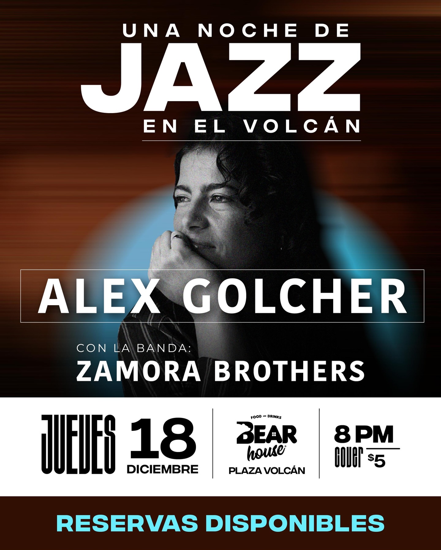 🎷 Una Noche de Jazz en el Volcán 🎶