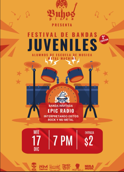 FESTIVAL DE BANDAS JUVENILES