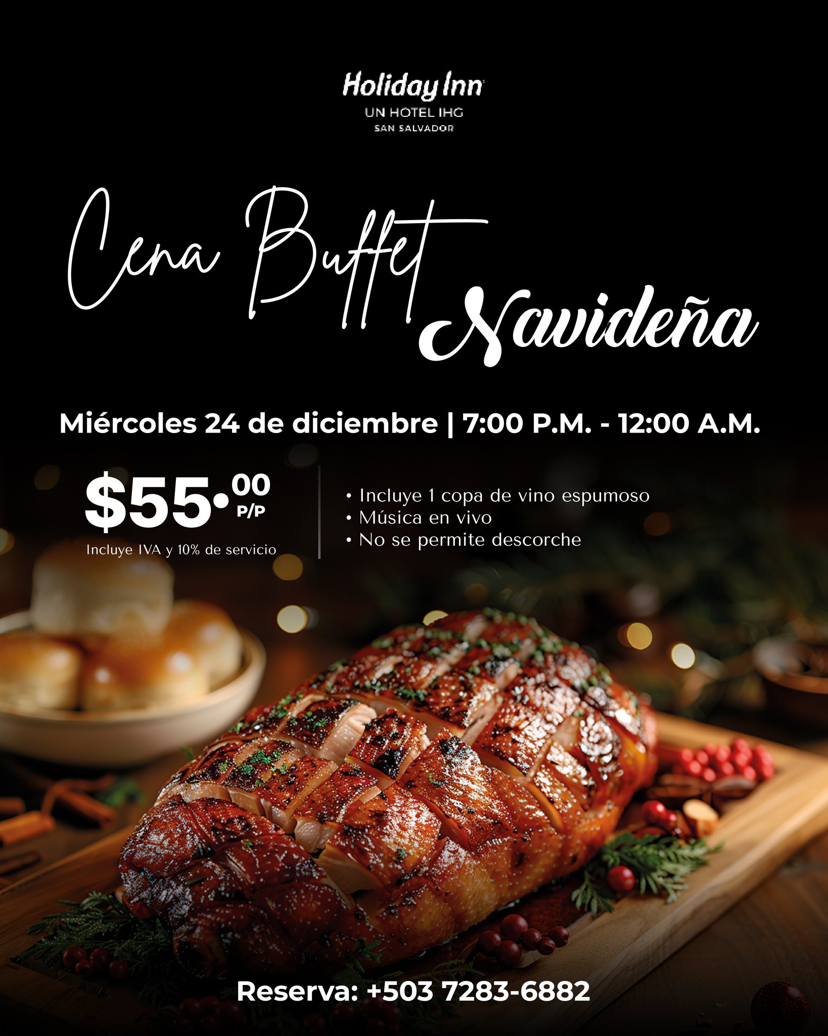 🎄 Cena Buffet Navideña 🎄