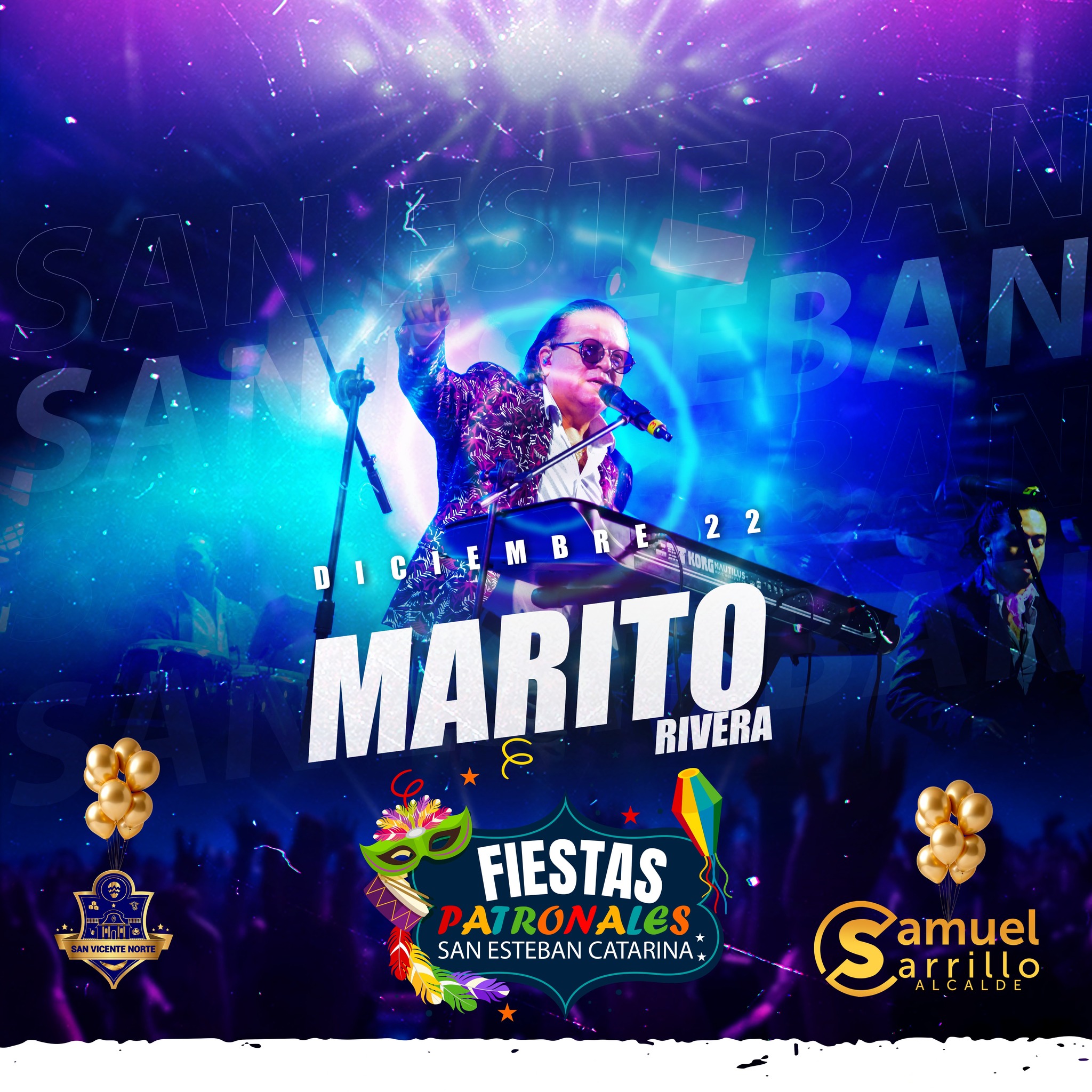 🎡🎉🎇 ¡¡¡𝗦𝗔𝗡 𝗘𝗦𝗧𝗘𝗕𝗔𝗡 𝗖𝗔𝗧𝗔𝗥𝗜𝗡𝗔 𝗘𝗦𝗧Á 𝗗𝗘 𝗙𝗜𝗘𝗦𝗧𝗔❗❗❗ 🎆🎠🎶