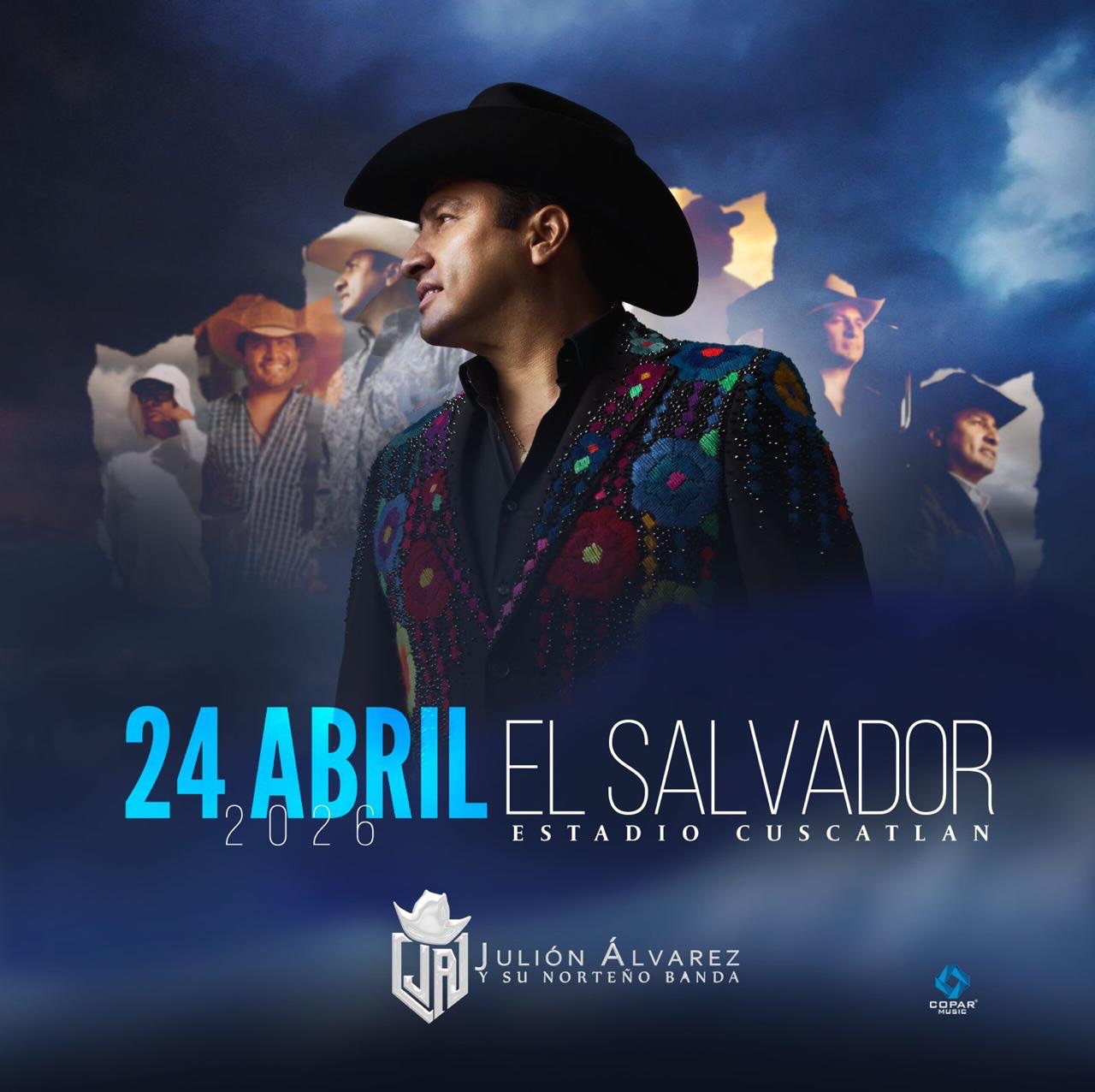 image of Concierto De Julión Álvarez En El Salvador 2026