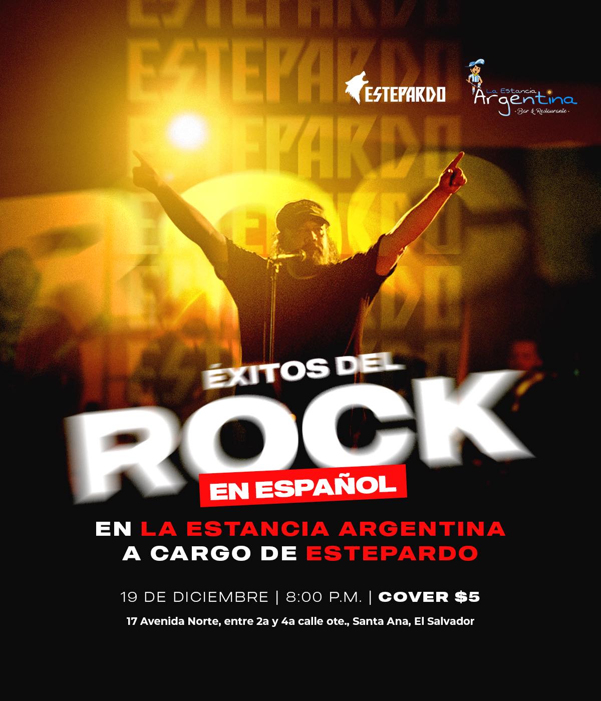 🎸 ¡Noche de Rock en Español con Estepardo! 🎤