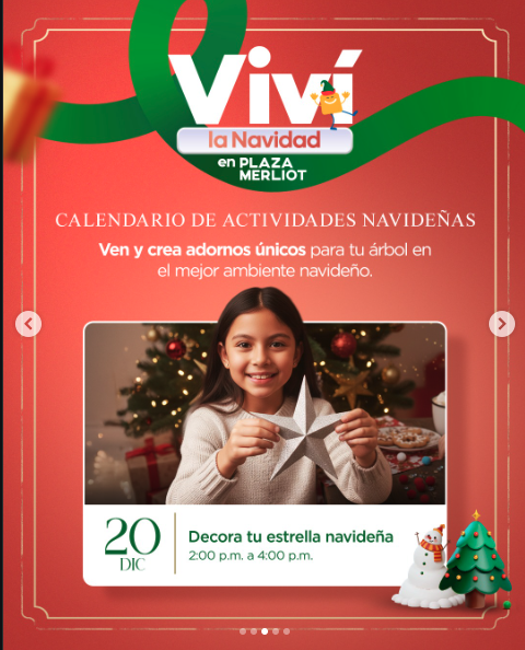 Decora tu estrella navidena