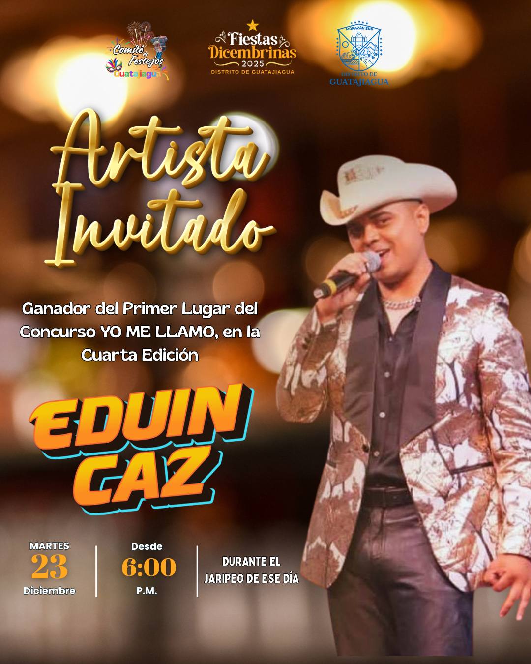 🎉 Fiestas Dicembrinas 2023 – Guatajiagua 🎉