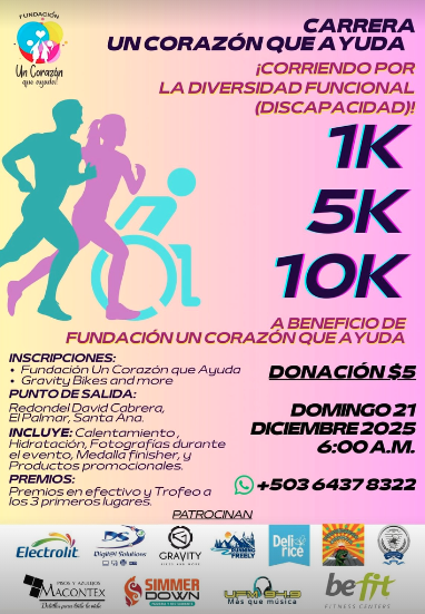 image of 🏃‍♀️❤️ ¡Corre por la inclusión, corre con el corazón!  