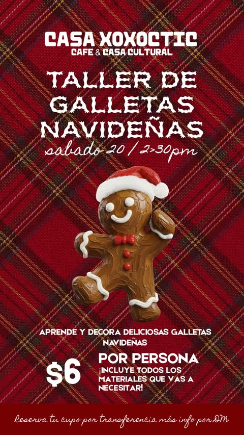 TALLER DE GALLETAS NAVIDEÑAS