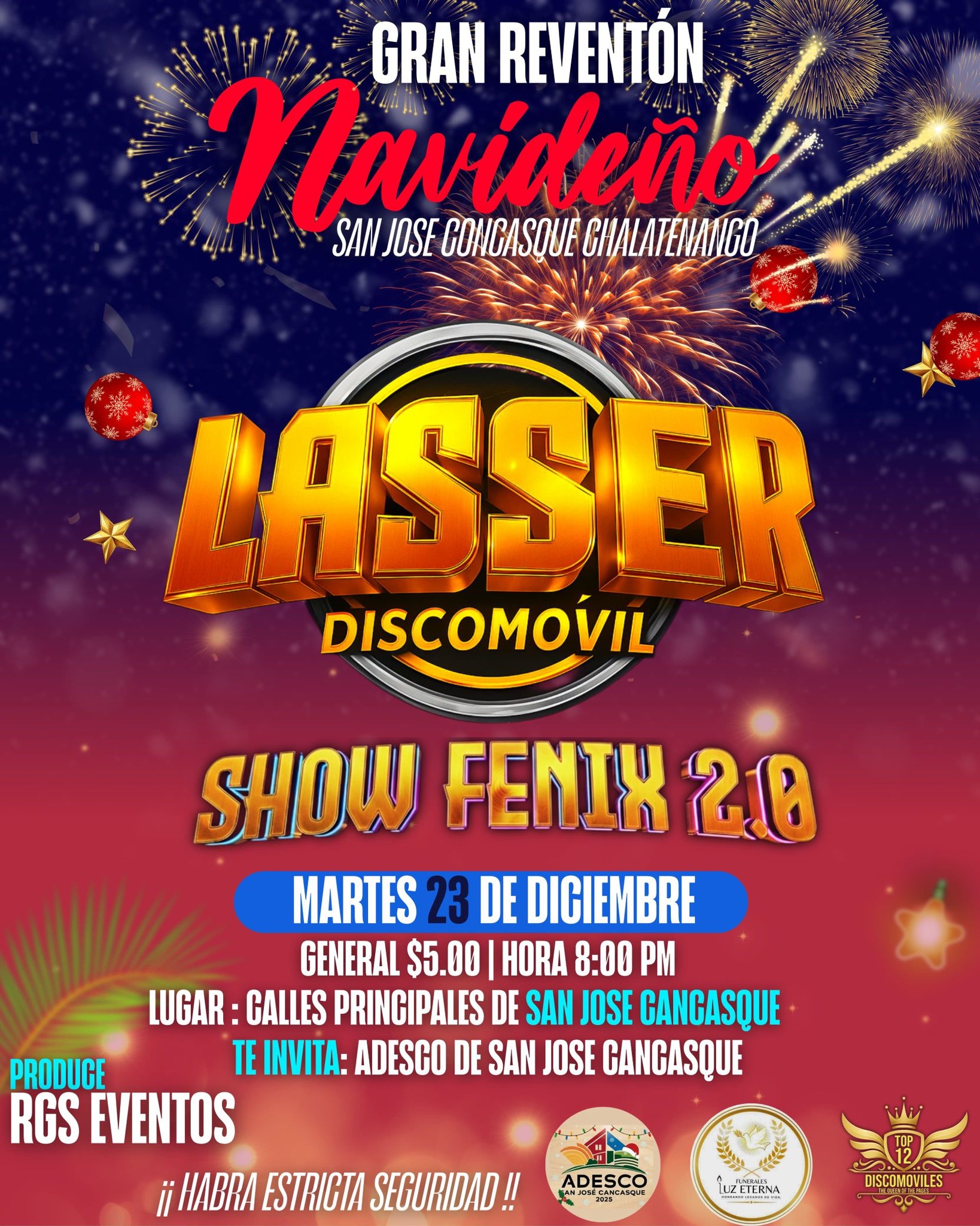 🎄✨ ¡GRAN REVENTÓN NAVIDEÑO EN SAN JOSÉ CANGASQUE! ✨🎄