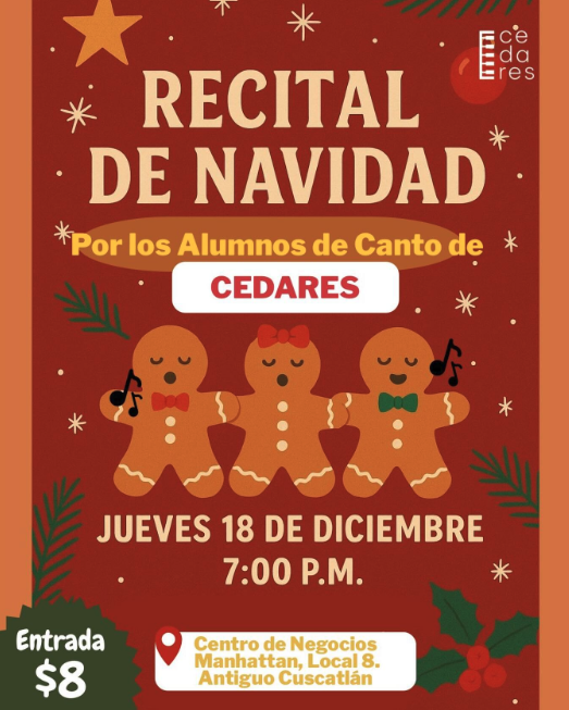 🎄✨ Recital de Navidad CEDARES ✨🎄 