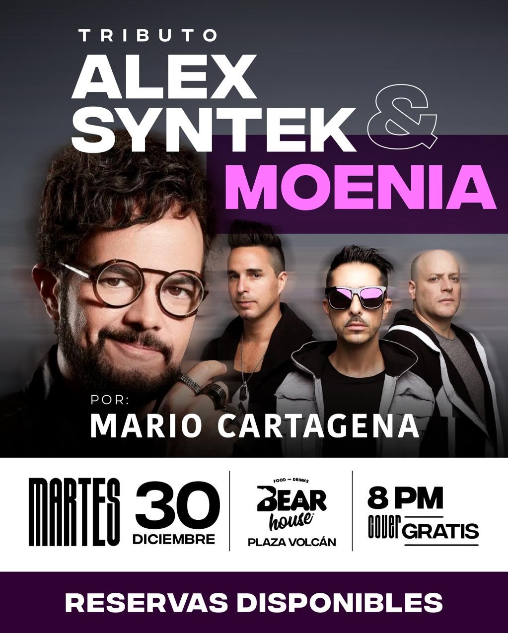 🎶 Noche de Tributo: Alex Syntek & Moenia 🎶