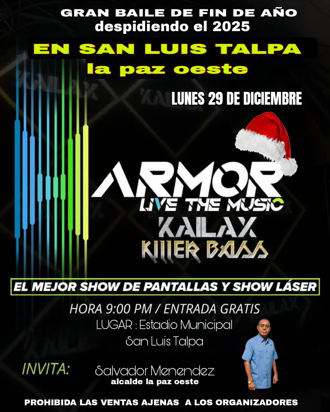 🎉 GRAN BAILE DE FIN DE AÑO 🎉