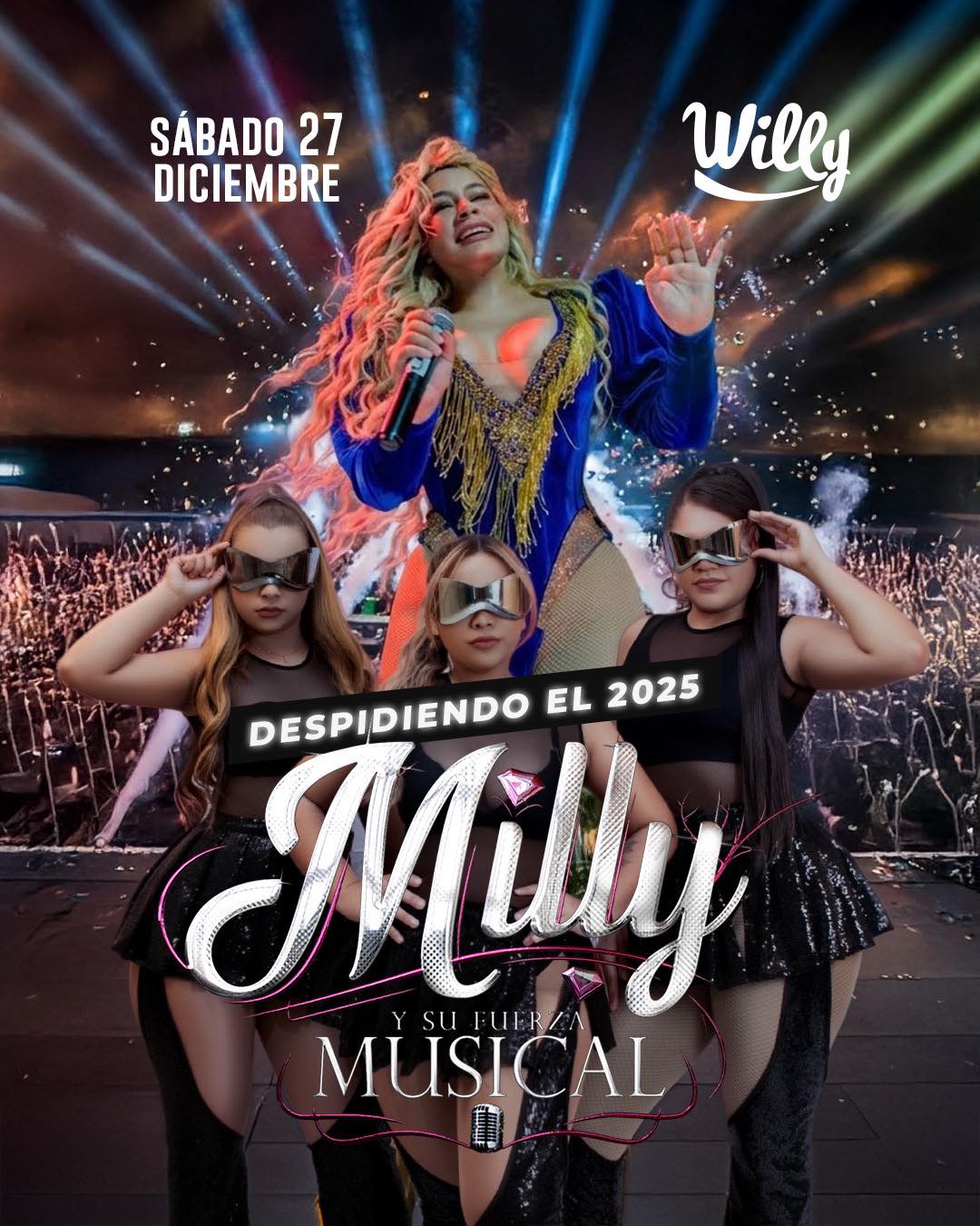 🎤 ¡Gran Concierto de Fin de Año! 🎉