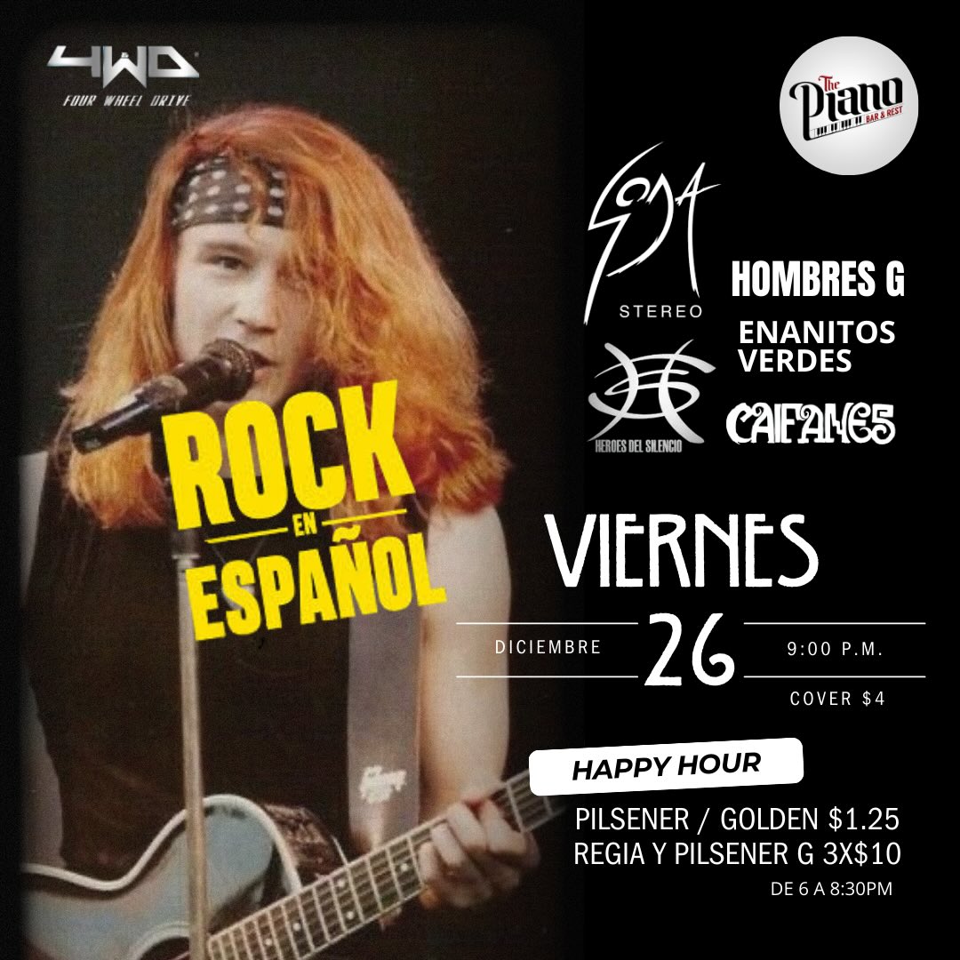 🎤 ESPECIAL DE ROCK EN ESPAÑOL EN VIVO 🎤