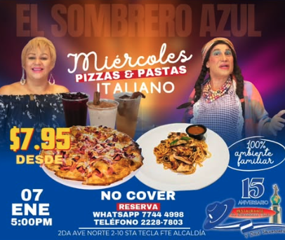 Miércoles De Pizzas & Pastas