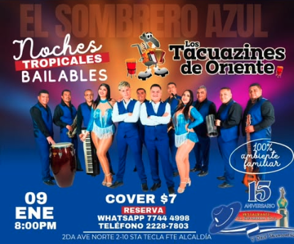 Noches Tropicales En El Sombrero Azul