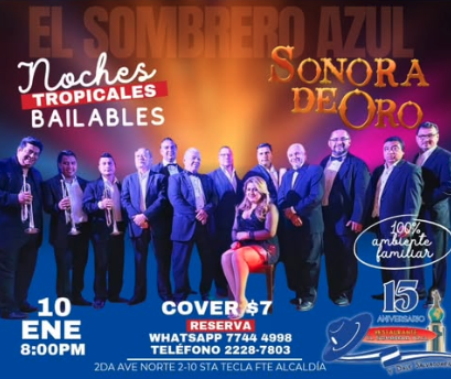 Noches Tropicales En El Sombrero Azul