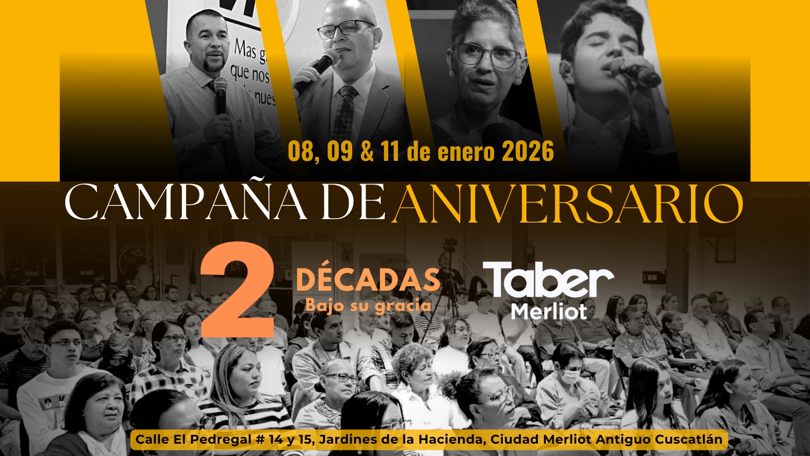 🎉 ¡Celebremos 2 Décadas Bajo Su Gracia! 🙌