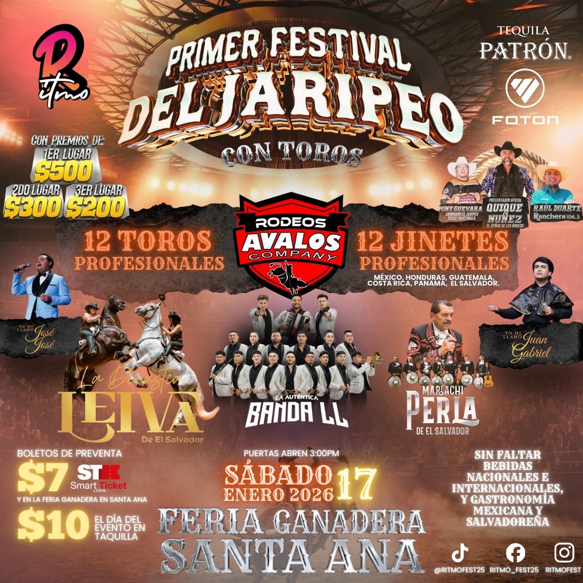Primer Festival del Jaripeo con Toros 🐂🔥