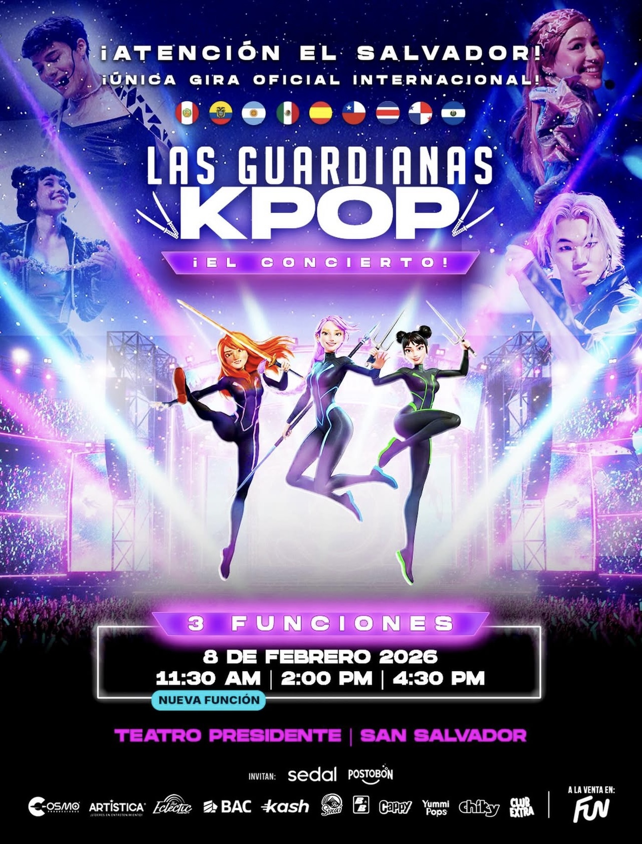 💫 Concierto De Las Guardianas KPOP 