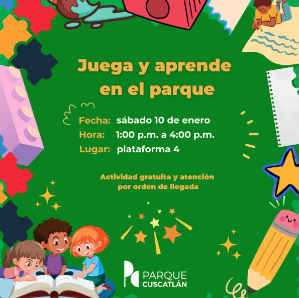 Juega y aprende en el parque