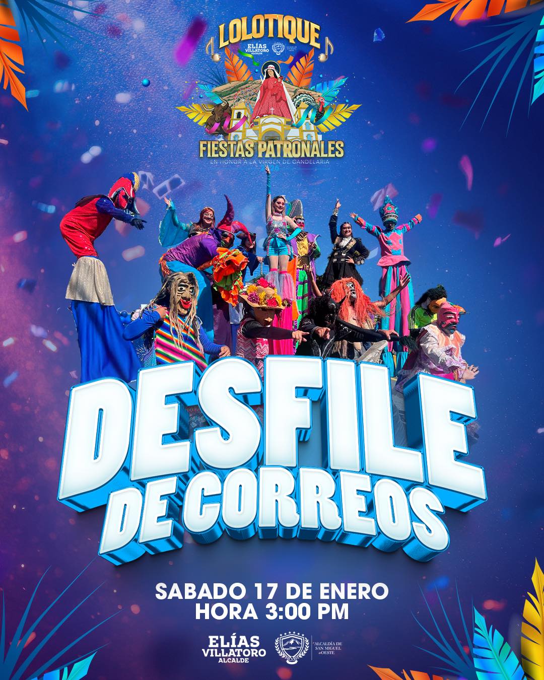 Desfile de Correos 🎭