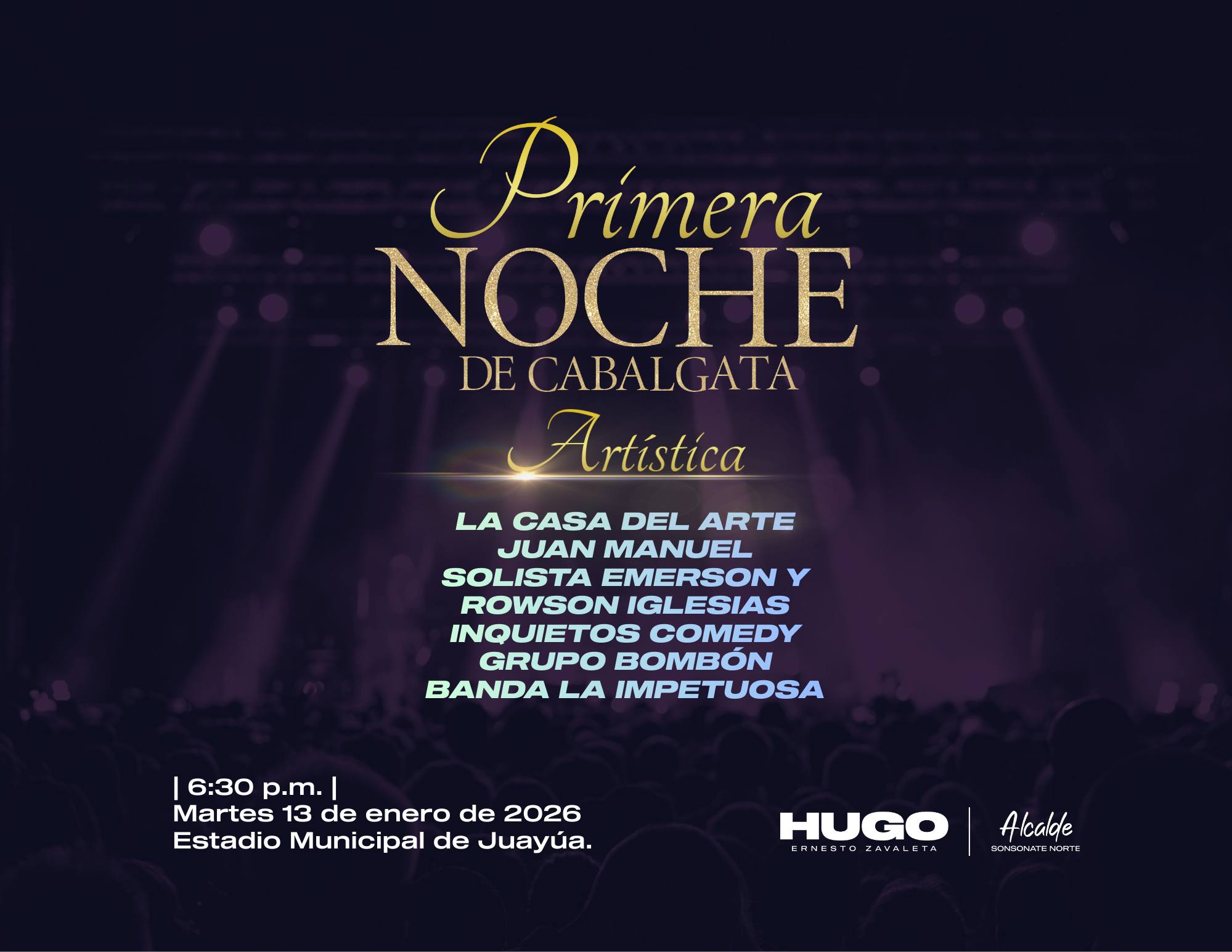 🎭✨ Primera Noche de Cabalgata Artística ✨🎭