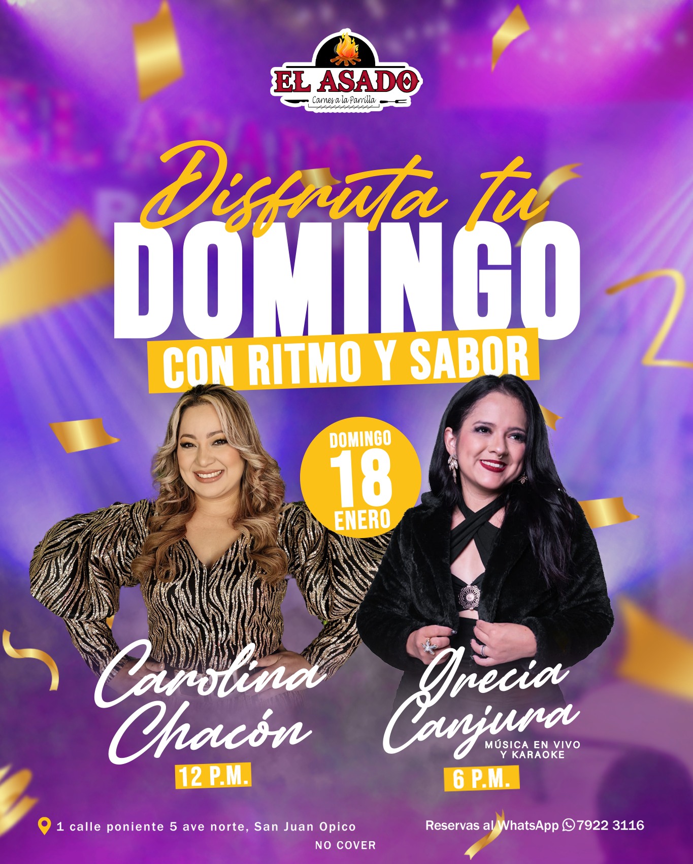 Domingo con ritmo y sabor