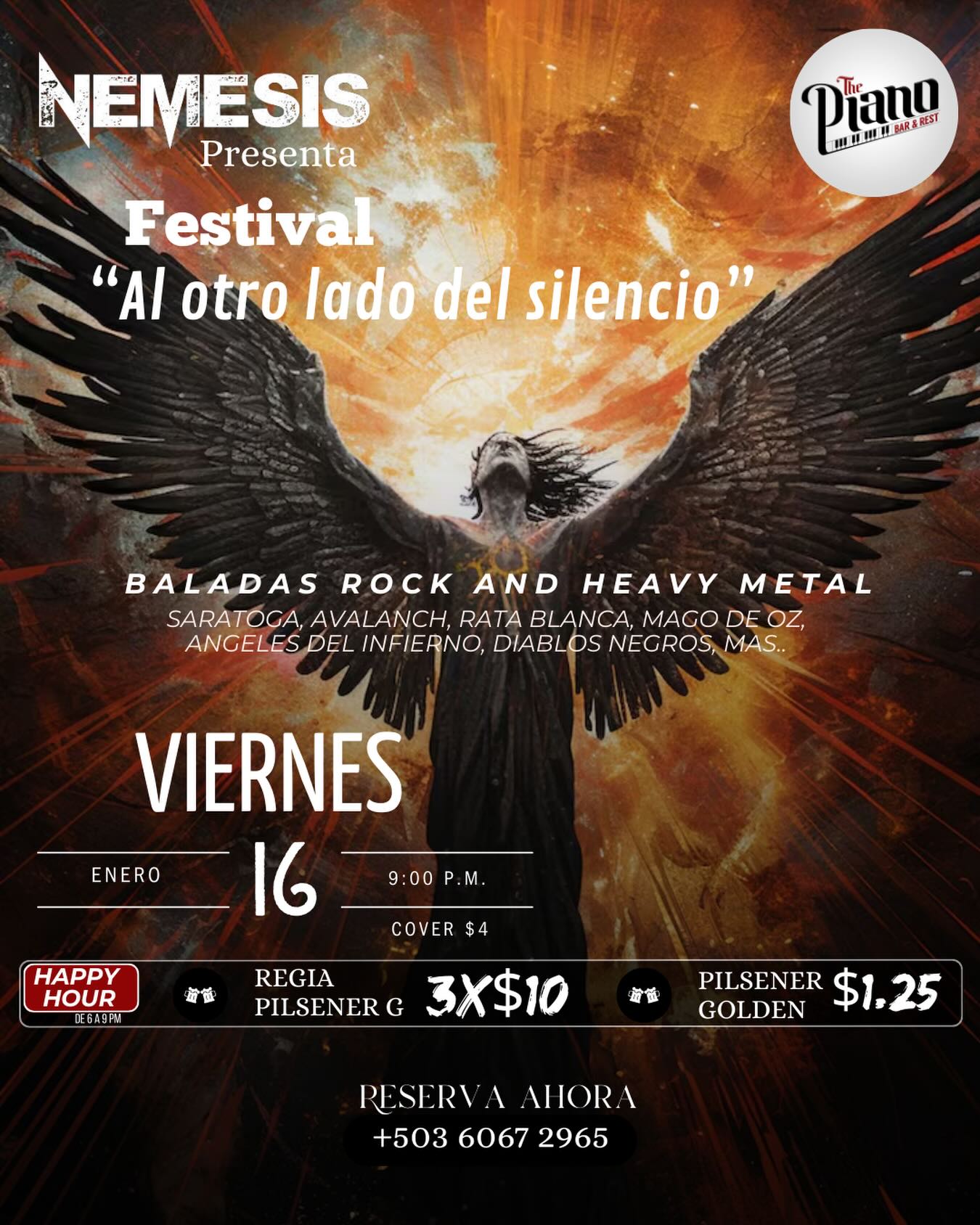 🎸🔥 Festival "Al otro lado del silencio" 🔥🎸