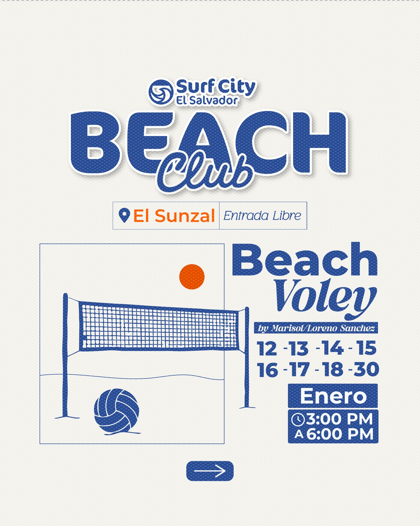 Beach Voley En El Sunzal 