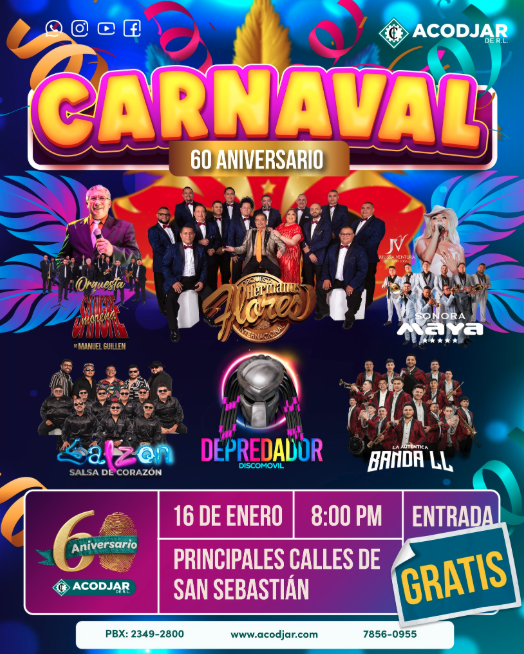 🎉 ¡Gran Carnaval de Aniversario! 🎉